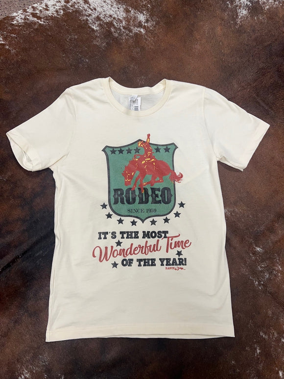 Ranch Swag Ladies T-Shirt Rodeo Wonderful Time