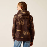 Ariat Girls Ranch Scene Hoodie 10052473