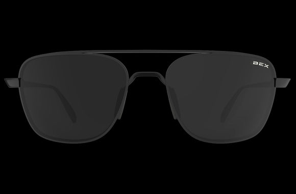 BEX Sunglasses Mach S115MBG-Matte Black/Gray