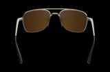 BEX Sunglasses Mach S115MGB-Matte Gold/Brown