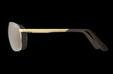 BEX Sunglasses Nova S77MGBS-Gold/Brown/Silver