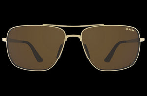 BEX Sunglasses Porter S114MGB-Matte Gold/Brown