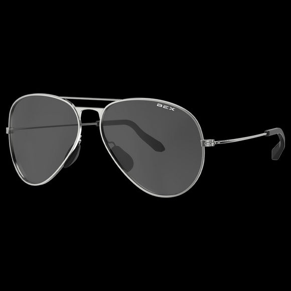 BEX Sunglasses Wesley WBSGS-Silver/Gray/Silver