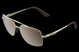 BEX Sunglasses Wing S116MGBS-Gold/Brown/Silver