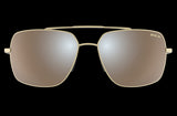 BEX Sunglasses Wing S116MGBS-Gold/Brown/Silver