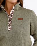 Cinch Ladies Fleece Pullover MAK9909005