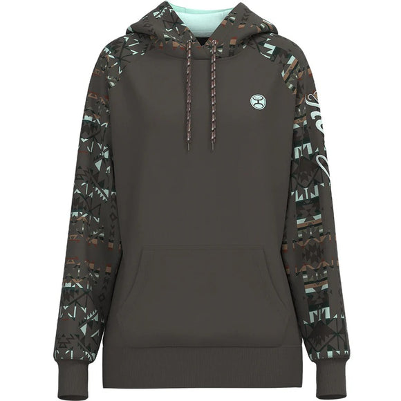 Hooey Ladies Aztec Hoodie HH1257BRAZ