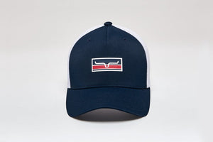 Kimes Ranch Cap Broken Stripe - NAVY