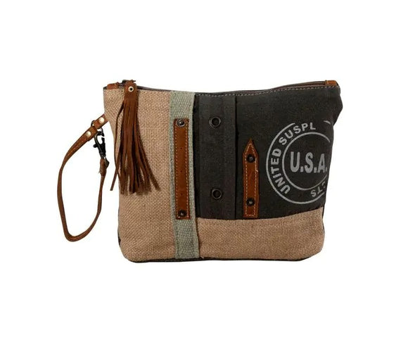 Myra Canvas USA Bag S-8049