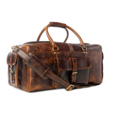 Myra Leather Duffle Bag S-13747
