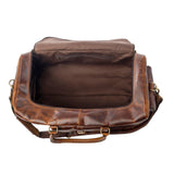 Myra Leather Duffle Bag S-13747