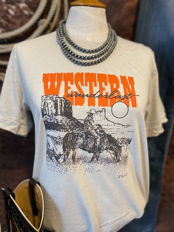Running Coyotes Ladies T-Shirt Western Wanderlust