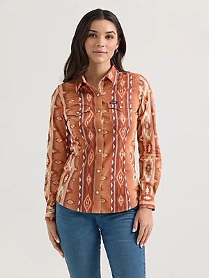 Wrangler Ladies L/S Shirt 112361186