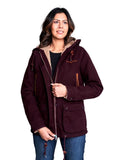 Kimes Ranch Ladies Jacket All Weather Anorak - RED