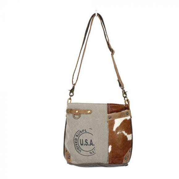 Myra Usa Stamp Shoulder Bag S-1354
