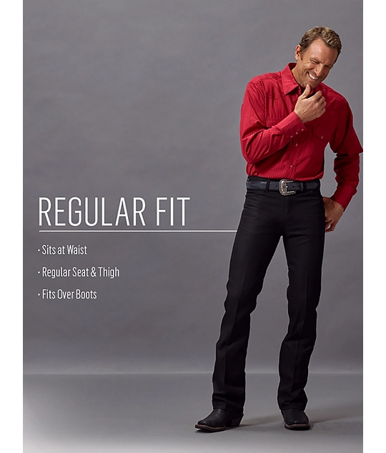 Wrangler Rancher Dress Pant 82BK - R2 Haegles Western Wear Wrangler Rancher Dress Pant 82BK - R2 Haegles Western Wear